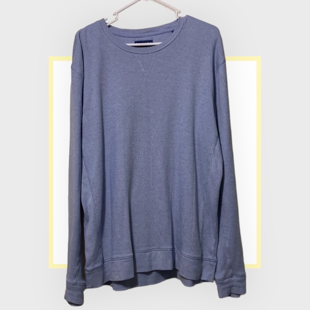 Men's Charleston Threads Blue Sweater Size Large